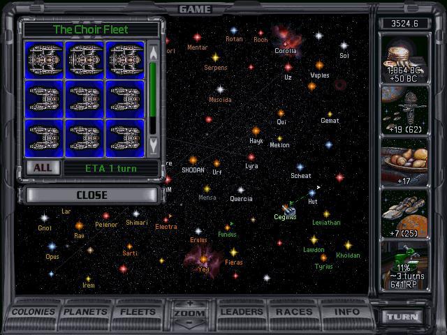 Master of Orion 2 Screenshot